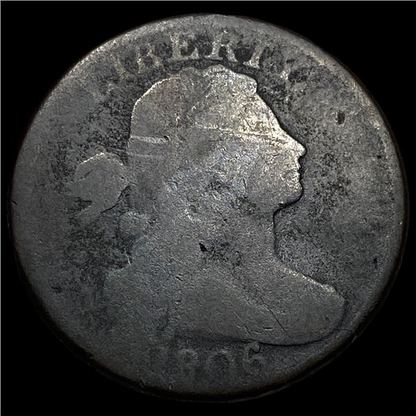 1806 Draped Bust Large Cent NICELY CIRCULATED