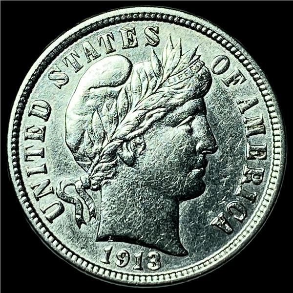 1913 Silver Barber Dime UNCIRCULATED