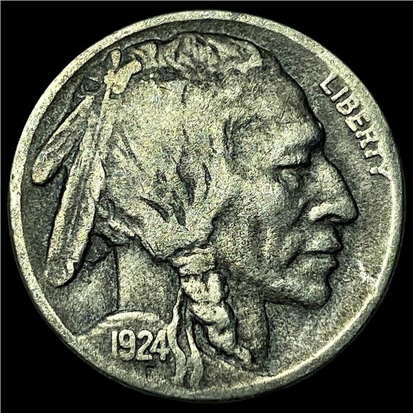 1924-S Buffalo Nickel NEARLY UNCIRCULATED