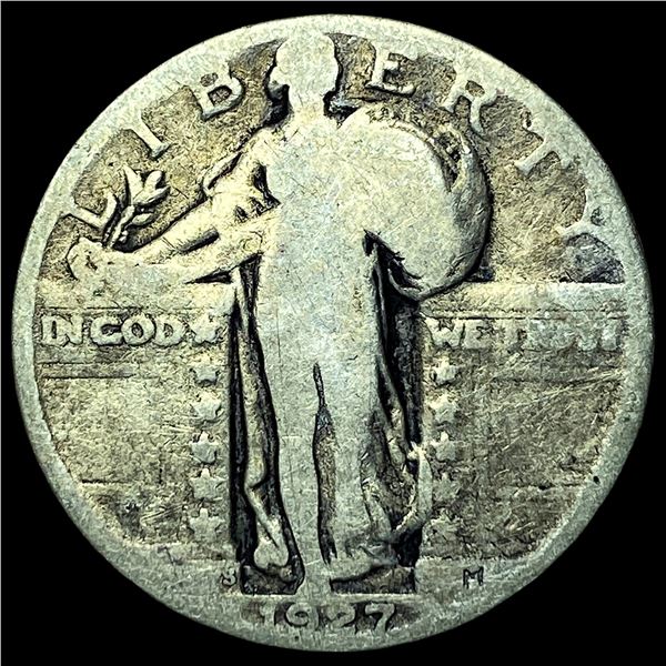 1927-S Silver Standing Liberty Quarter NICELY  CIRCULATED
