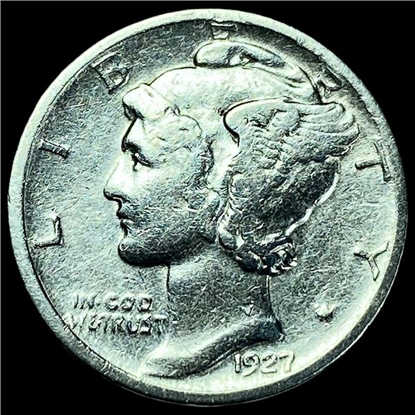 1927-D Silver Mercury Dime CLOSELY  UNCIRCULATED