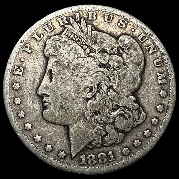1881-CC Silver Morgan Dollar LIGHTLY  CIRCULATED