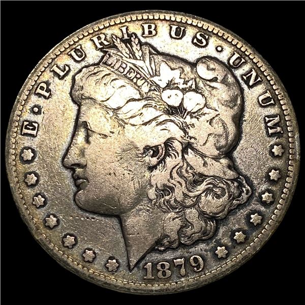 1879-CC Silver Morgan Dollar LIGHTLY  CIRCULATED