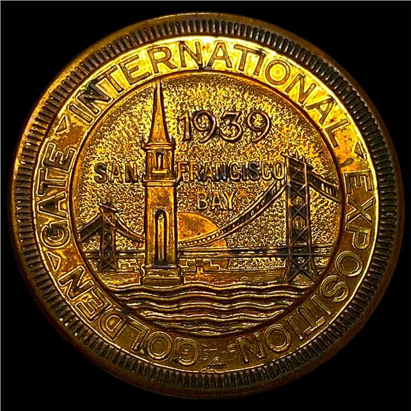 1939 Golden Gate International Exposition  Token UNCIRCULATED