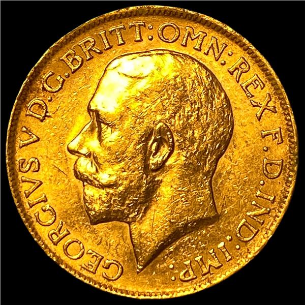 1911 .2355oz Gold Sovereign UNCIRCULATED