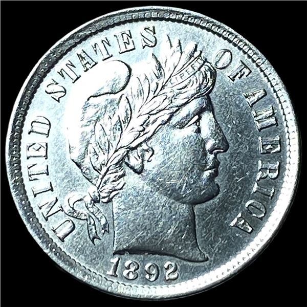 1892 Silver Barber Dime UNCIRCULATED