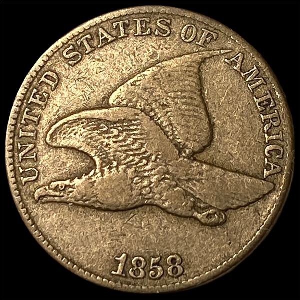 1858 Flying Eagle Cent LIGHTLY CIRCULATED