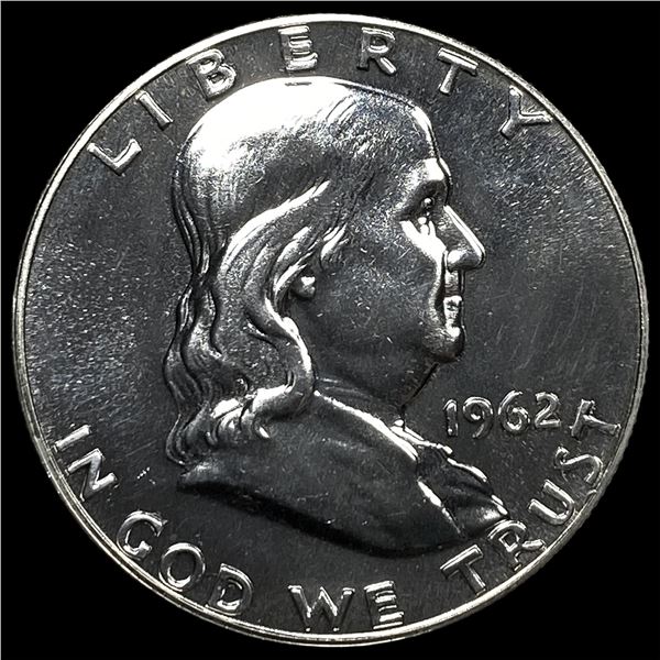 1962 Franklin Silver Half Dollar GEM PROOF