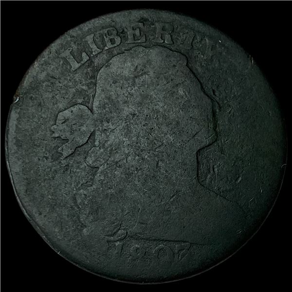1807 Draped Bust Large Cent NICELY CIRCULATED