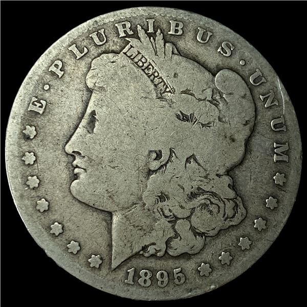 1895-S Silver Morgan Dollar NICELY CIRCULATED