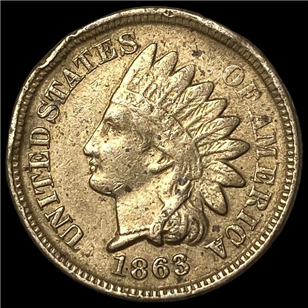 1863 Indian Head Cent HIGH GRADE