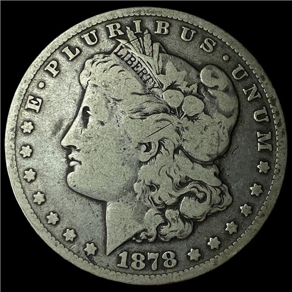 1878-CC Silver Morgan Dollar LIGHTLY  CIRCULATED