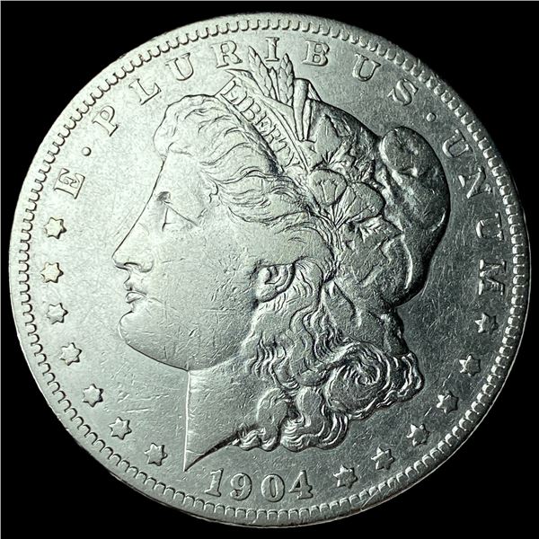 1904-S Silver Morgan Dollar NEARLY  UNCIRCULATED