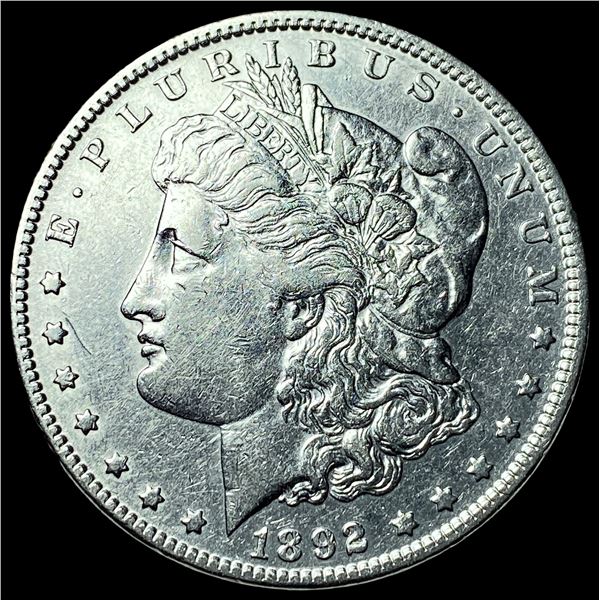 1892 Morgan Silver Dollar CLOSELY  UNCIRCULATED