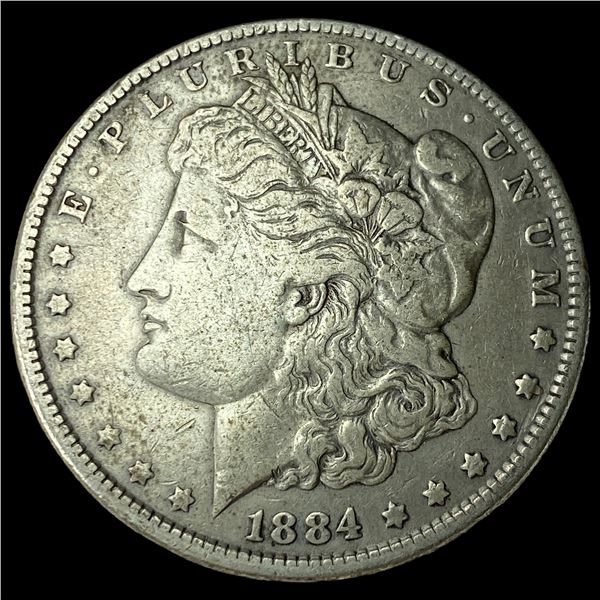 1884 Morgan Silver Dollar LIGHTLY CIRCULATED