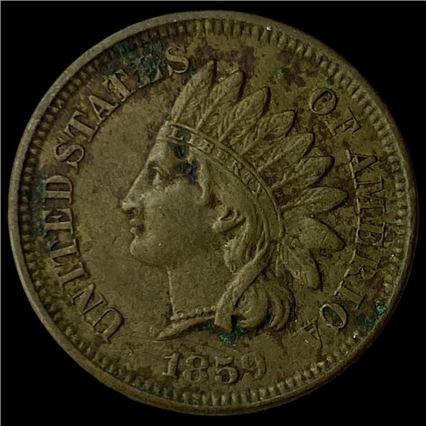 1859 Indian Head Cent CLOSELY UNCIRCULATED