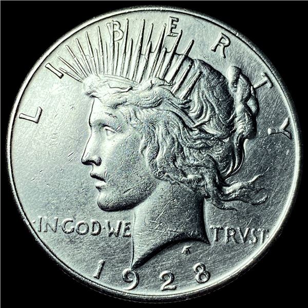 1928-S Silver Peace Dollar CLOSELY  UNCIRCULATED