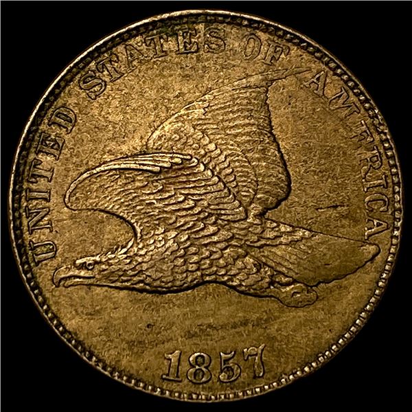 1857 Flying Eagle Cent UNCIRCULATED