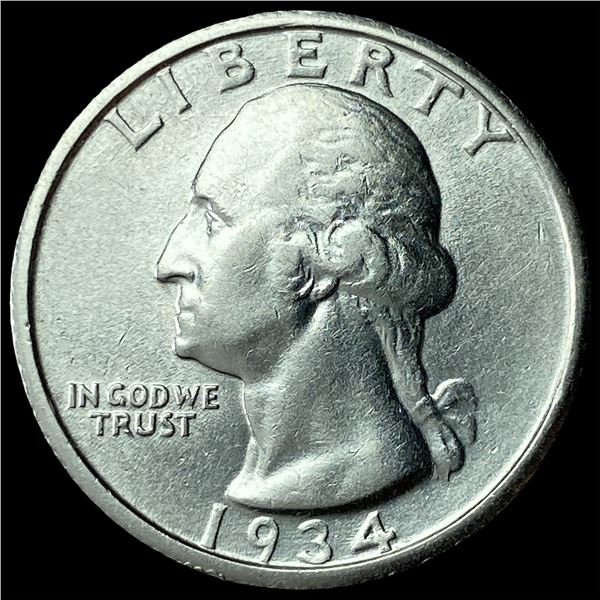 1934 Silver Washington Quarter UNCIRCULATED