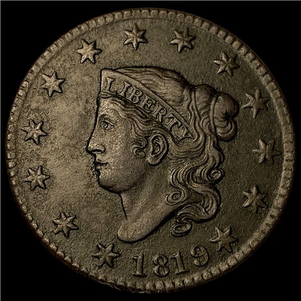 1819 Coronet Head Large Cent UNCIRCULATED