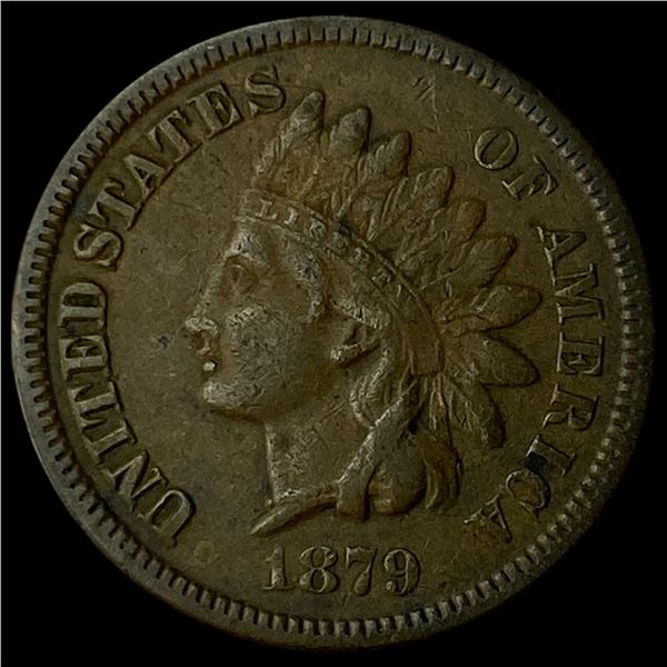 1879 Indian Head Cent NEARLY UNCIRCULATED