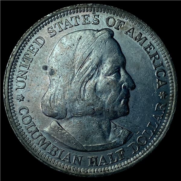 1893 Silver Columbian Exposition Half Dollar UNCIRCULATED