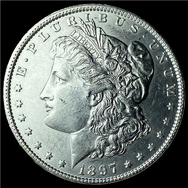 1897 Morgan Silver Dollar CHOICE BU