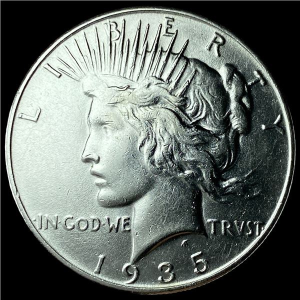 1935 Silver Peace Dollar CHOICE BU
