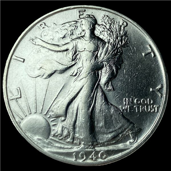 1940-S Silver Walking Liberty Half Dollar  UNCIRCULATED