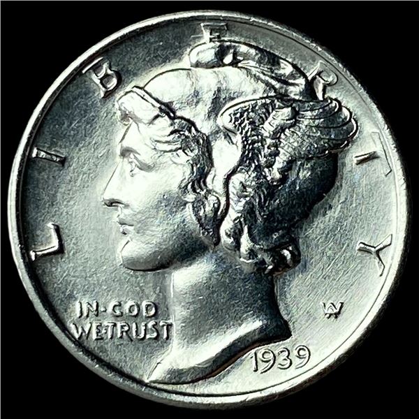 1939-S Silver Mercury Dime UNCIRCULATED