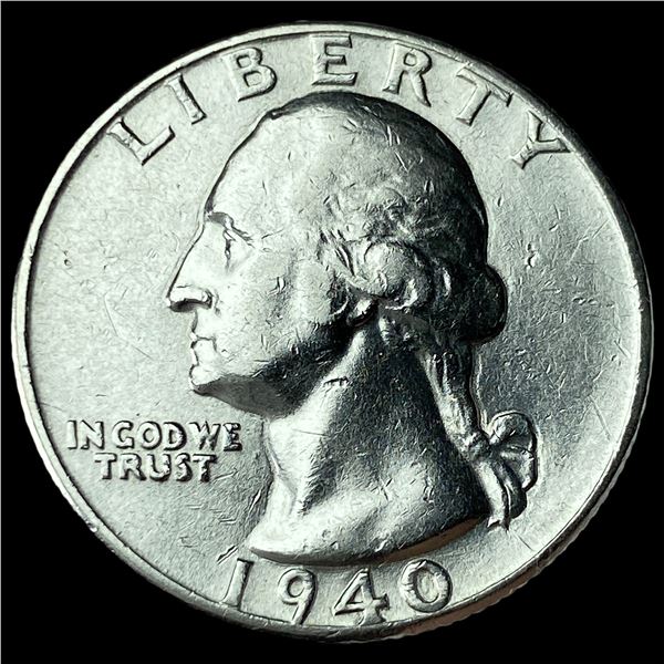 1940 Silver Washington Quarter UNCIRCULATED