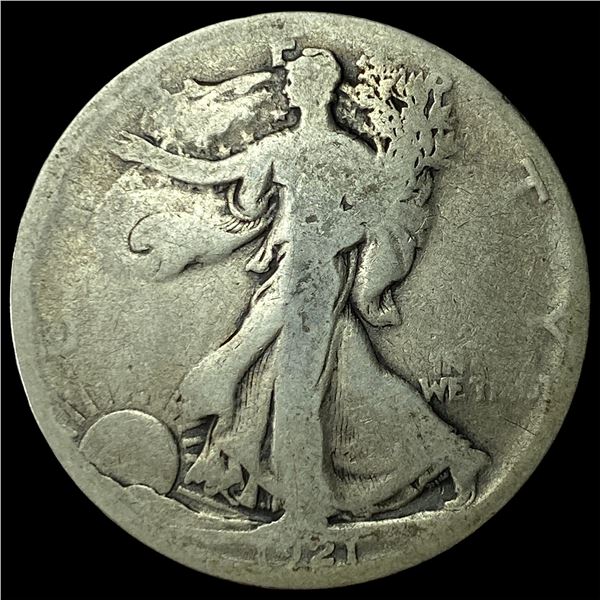 1921-S Silver Walking Liberty Half Dollar  UNCIRCULATED