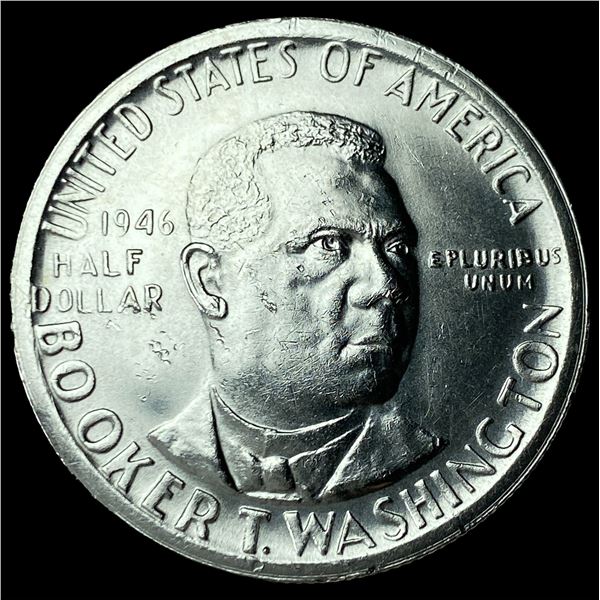 1946-S Silver Half Dollar Booker T. Washington CHOICE BU