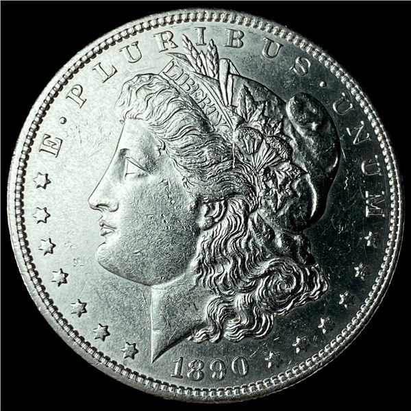 1890-S Silver Morgan Dollar NEARLY  UNCIRCULATED