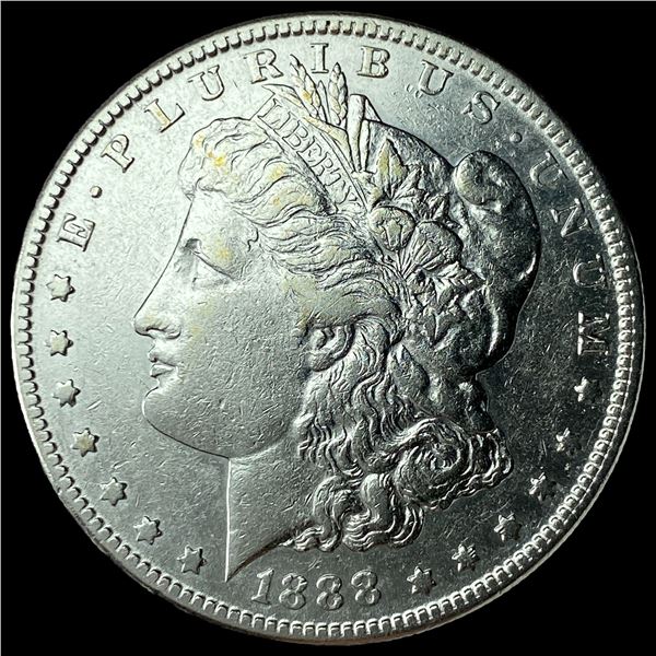 1888-S Morgan Silver Dollar CHOICE AU