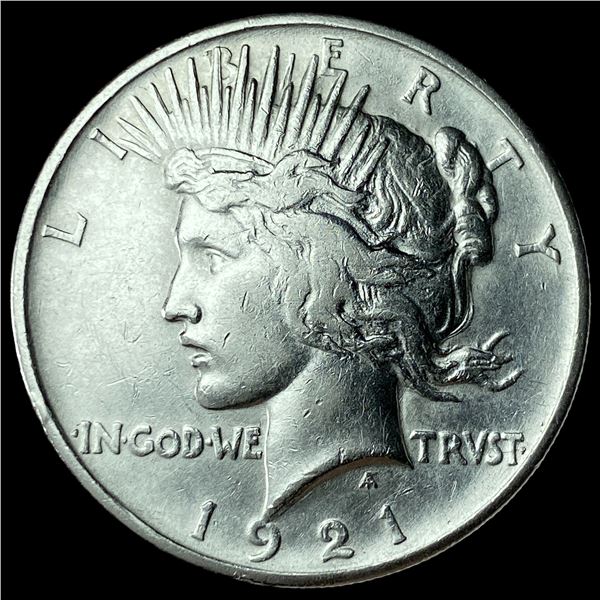 1921 Silver High Relief Peace Dollar UNCIRCULATED