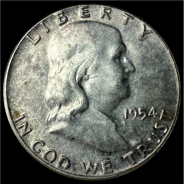 1954 Silver Half Dollar Franklin CHOICE BU