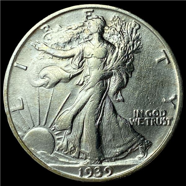 1939-S Silver Walking Liberty Half Dollar  UNCIRCULATED