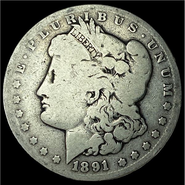 1891-CC Silver Morgan Dollar NICELY  CIRCULATED