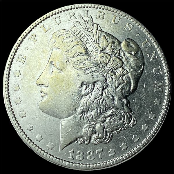 1887 Morgan Silver Dollar CHOICE AU