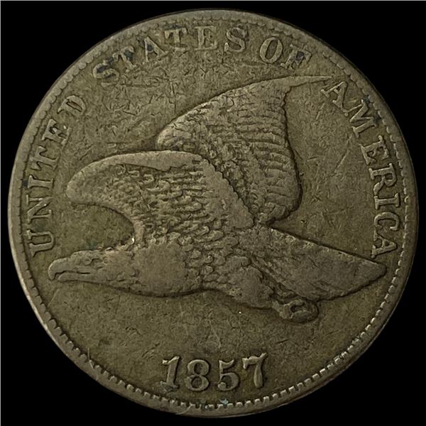 1857 Flying Eagle Cent LIGHTLY CIRCULATED