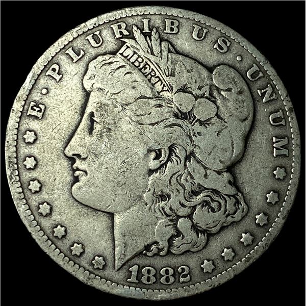 1882-CC Silver Morgan Dollar LIGHTLY  CIRCULATED