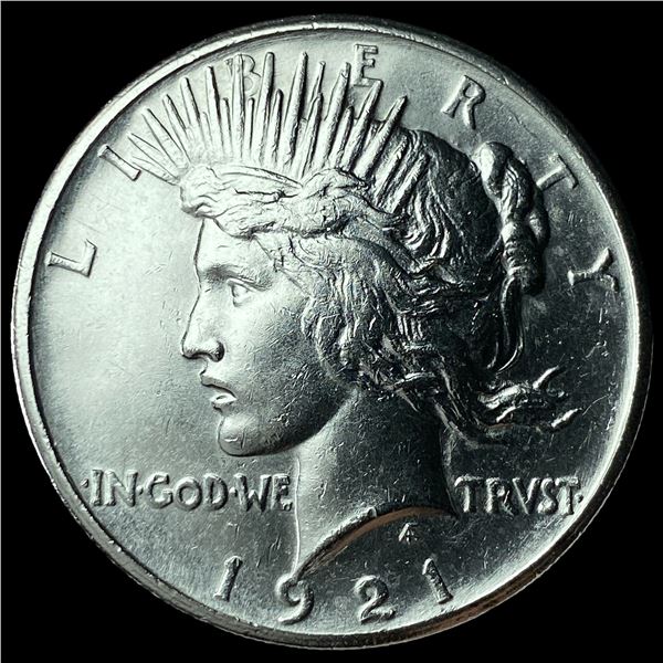 1921 Silver High Relief Peace Dollar UNCIRCULATED