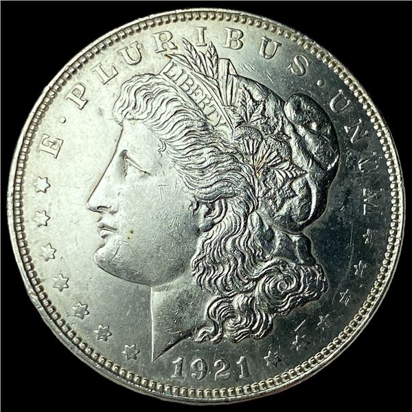 1921 Silver Morgan Dollar GEM BU