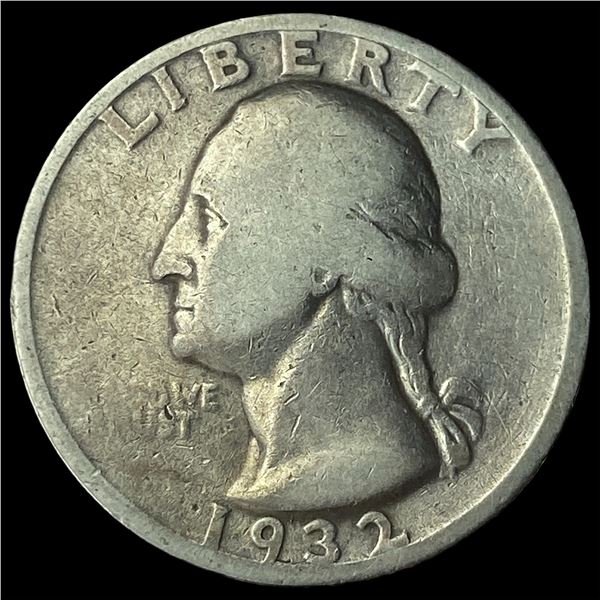 1932-S Silver Washington Quarter LIGHTLY CIRCULATED
