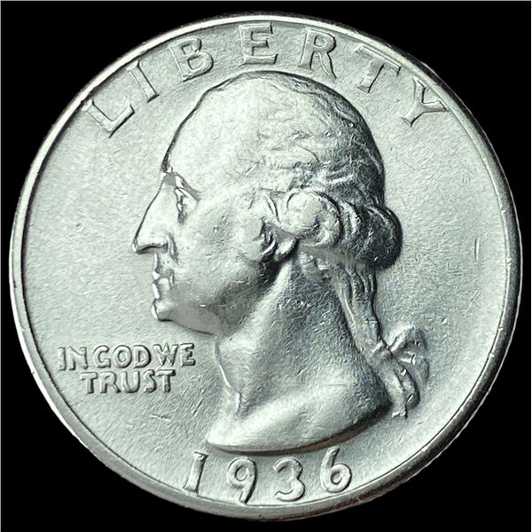 1936 Silver Washington Quarter UNCIRCULATED
