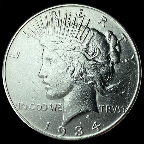 1934 Silver Peace Dollar UNCIRCULATED