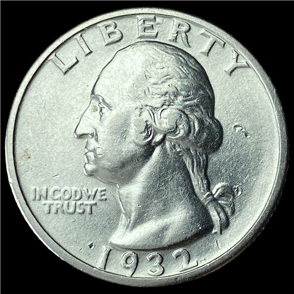 1932-D Silver Washington Quarter UNCIRCULATED