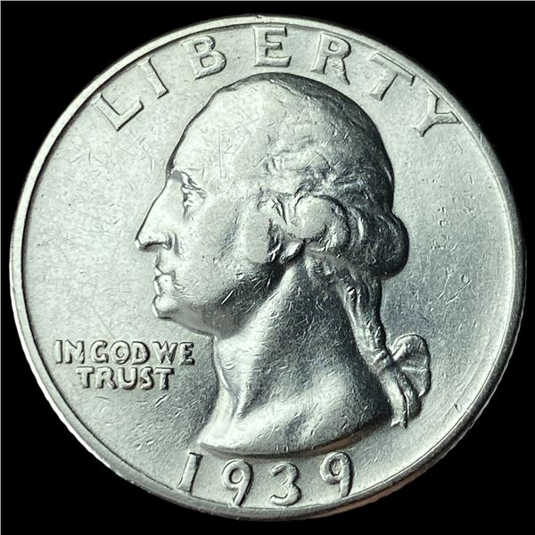 1939 Silver Washington Quarter UNCIRCULATED