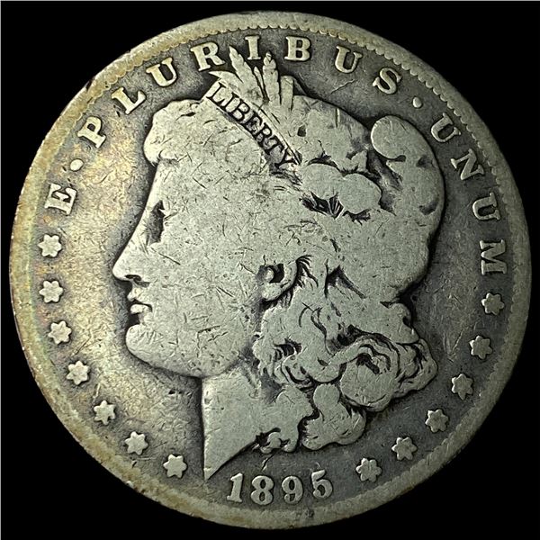 1895-O Silver Morgan Dollar LIGHTLY  CIRCULATED